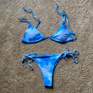 Baby blue Bikini